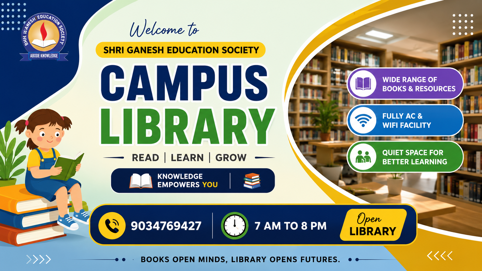 Welcome to Shri Ganesh Library